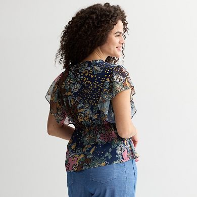 Women's Thalia Sodi V-Neck Sleeveless Blouse