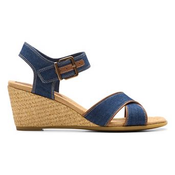 Clarks® Women's Emmalae Iris Wedge Sandals