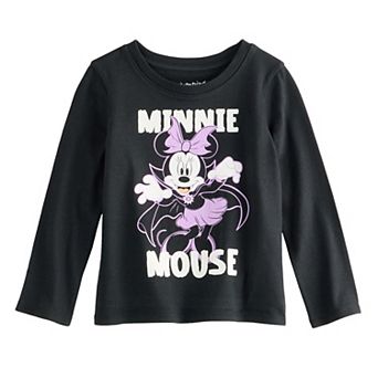 Disney's Minnie Mouse Toddler & Girls 5-12 Physical Adaptive Vampire Long Sleeve Double Layer Tee by Jumping Beans®