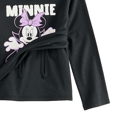 Disney's Minnie Mouse Toddler & Girls 5-12 Physical Adaptive Vampire Long Sleeve Double Layer Tee by Jumping Beans®