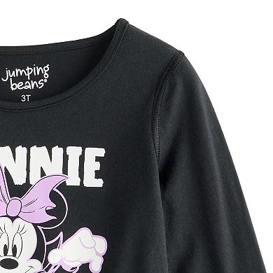 Disney's Minnie Mouse Toddler & Girls 5-12 Sensory Adaptive Vampire Long Sleeve Tee by Jumping Beans®