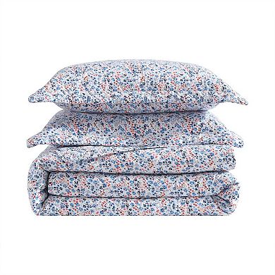Laura Ashley Leona Floral Quilt Set with Shams