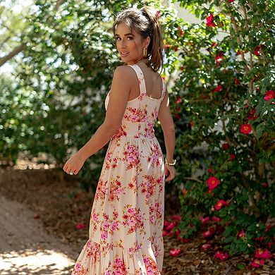 Women's Button-Front Sleeveless Dress