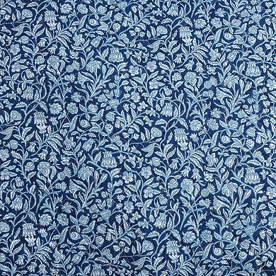 Laura Ashley Elaina Blue Quilt Set