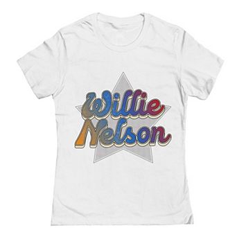 Junior's Willie Nelson The Star Graphic Tee
