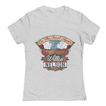 Junior's Willie Nelson On The Road Desert Graphic Tee