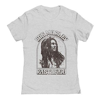 Junior's Bob Marley Rastafari Portrait Graphic Tee