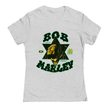 Junior's Bob Marley Rasta Prophet Star Graphic Tee