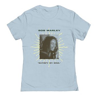Junior's Bob Marley Satisfy My Soul Sage Graphic Tee