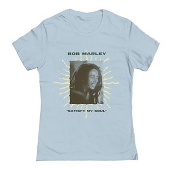 Junior's Bob Marley Satisfy My Soul Sage Graphic Tee