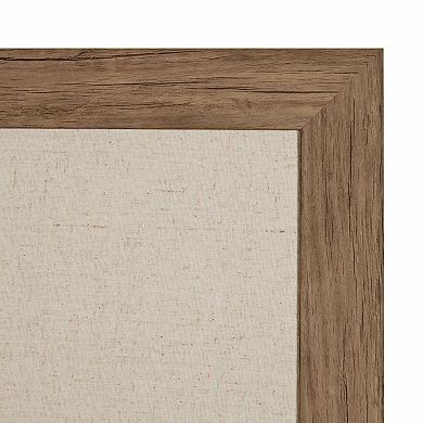 Beatrice Framed Linen Fabric Pinboard