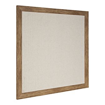 Beatrice Framed Linen Fabric Pinboard