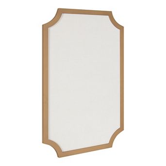 Holbrook Scalloped Rectangle Framed Pinboard
