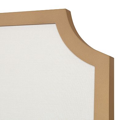 Holbrook Scalloped Rectangle Framed Pinboard