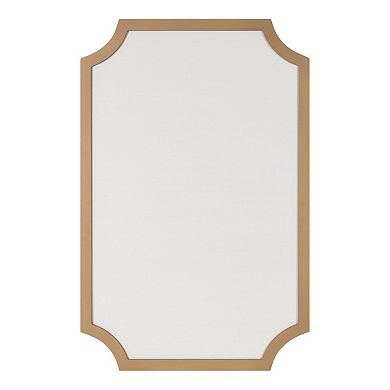 Holbrook Scalloped Rectangle Framed Pinboard