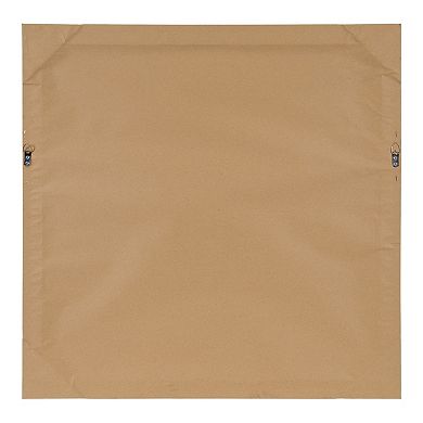 Bosc Framed Gray Linen Fabric Pinboard