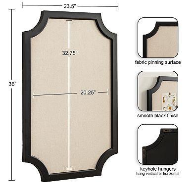 Hogan Framed Fabric Pinboard