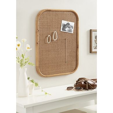 Planche Rattan Wall Pinboard