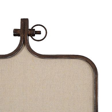 Yitro Metal Framed Fabric Pinboard