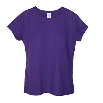 Gildan Women Cotton Crew Neck T Shirt
