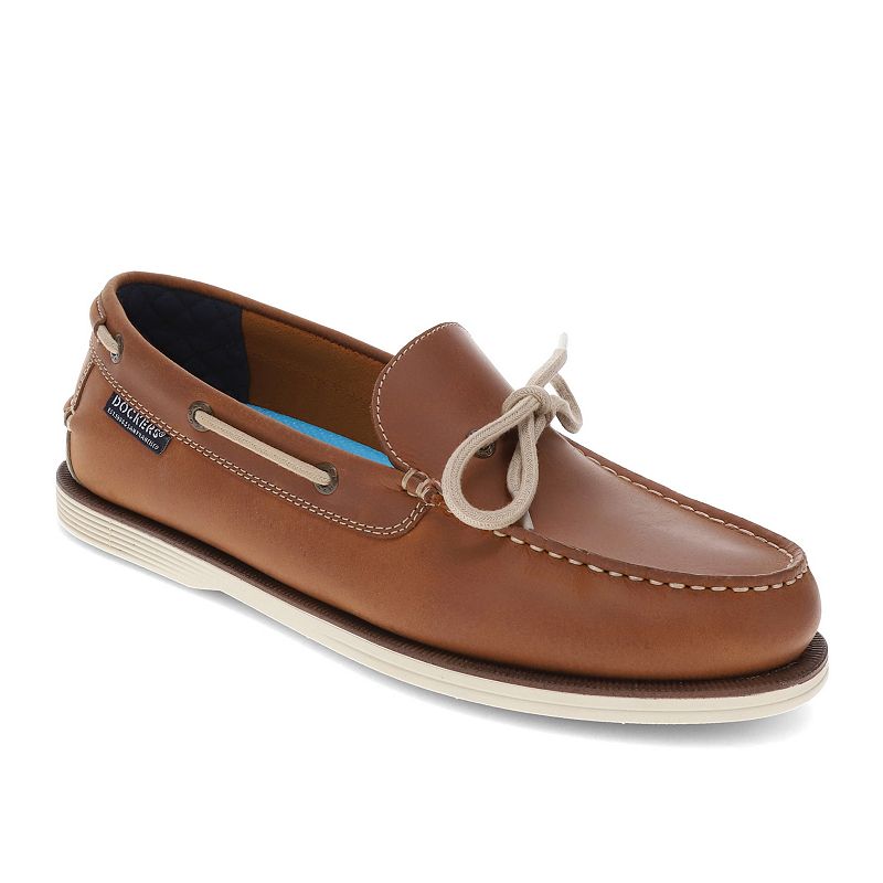 Dockers® Darnell Men's Leather Boat Shoes, Size: 11 Medium, Dark