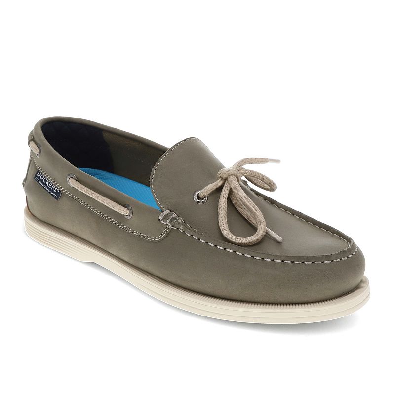 Dockers® Darnell Men's Leather Boat Shoes, Size: 9.5 Medium, Green