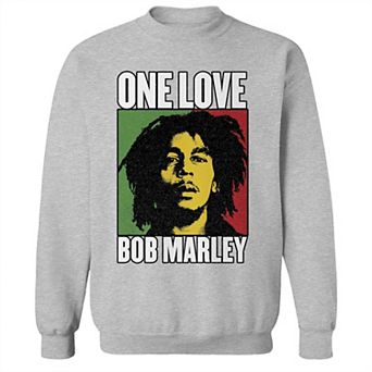 Junior's Bob Marley One Love Impact Graphic Fleece Sweatshirt