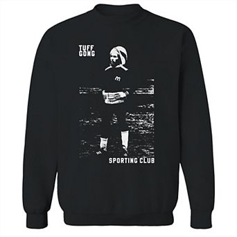 Junior's Bob Marley Tuff Gong Graphic Fleece Sweatshirt
