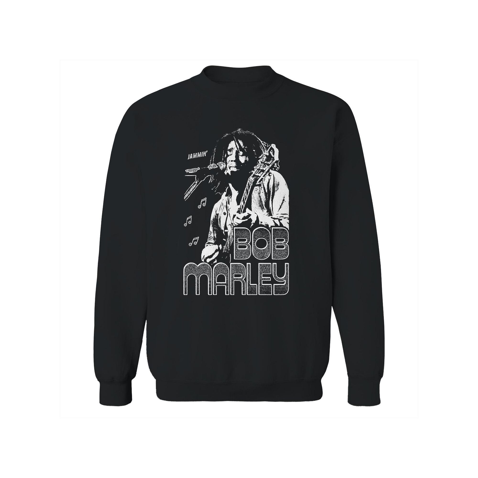 Juniors Bob Marley Bob Marley Jammin Graphic Fleece Sweatshirt, Womens, S