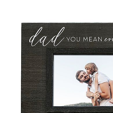 Dad Sentiment Photo Frame Table Decor