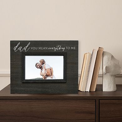 Dad Sentiment Photo Frame Table Decor