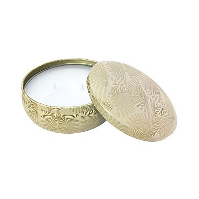 Decorative Citronella Candle Tin