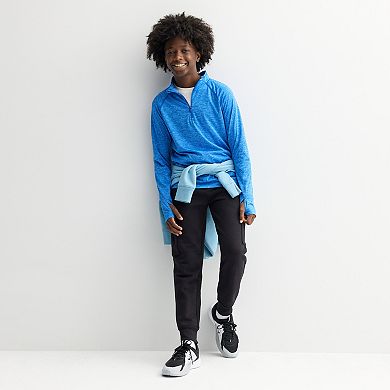 Boys 8-20 Tek Gear® Dry Tek Quarter-Zip Pullover in Regular & Husky