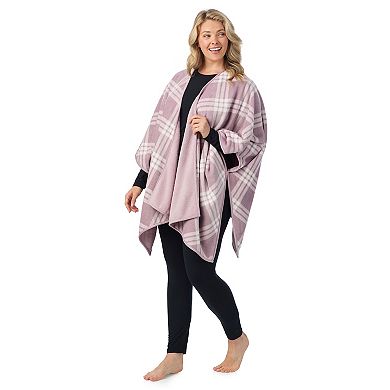 Plus Size Cuddl Duds® Cozy Plush Reversible Pajama Wrap