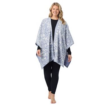 Plus Size Cuddl Duds® Cozy Plush Reversible Wrap