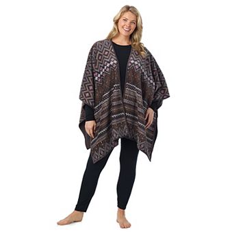 Plus Size Cuddl Duds® Cozy Plush Reversible Wrap
