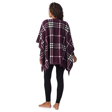Women's Cuddl Duds Cozy Plush Reversible Pajama Wrap