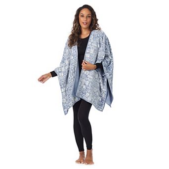 Women's Cuddl Duds® Cozy Plush Reversible Pajama Wrap