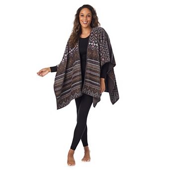 Women's Cuddl Duds® Cozy Plush Reversible Pajama Wrap