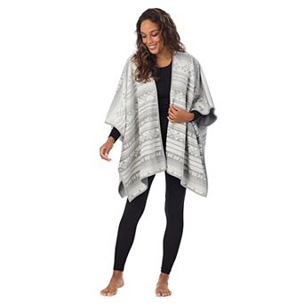 Women's Cuddl Duds® Cozy Plush Reversible Pajama Wrap