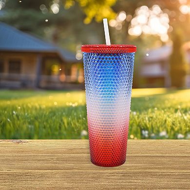 Red White & Blue Tumbler