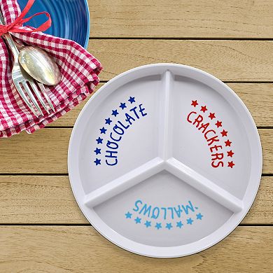 Patriotic S'mores Plate
