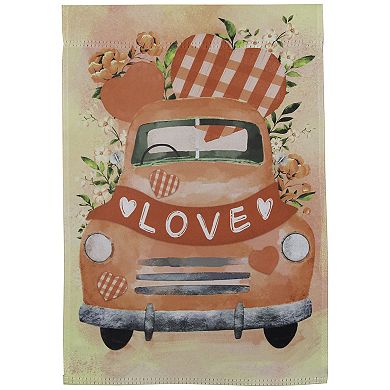 Northlight Love Banner and Vintage Car Garden Flag