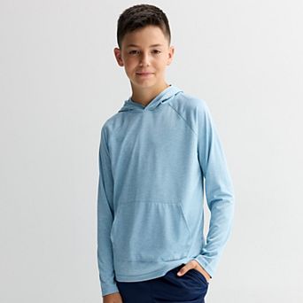 Boys 8-20 Tek Gear® Dry Tek Hoodie Tee in Regular & Husky