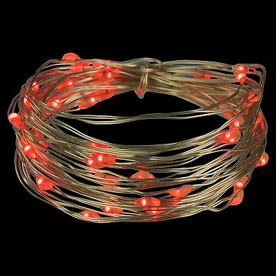 Northlight 50-Count Red LED Micro Fairy Christmas Lights