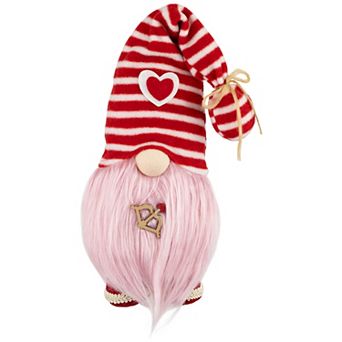 Northlight Plush Bow & Arrow Valentine's Day Gnome