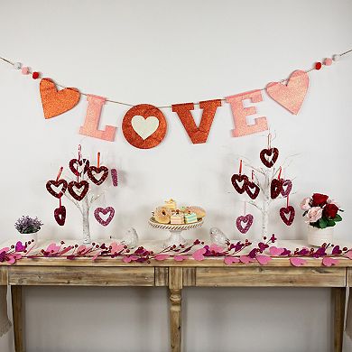 Northlight 5' Glittered "Love" Valentine's Day Wall Banner Decoration