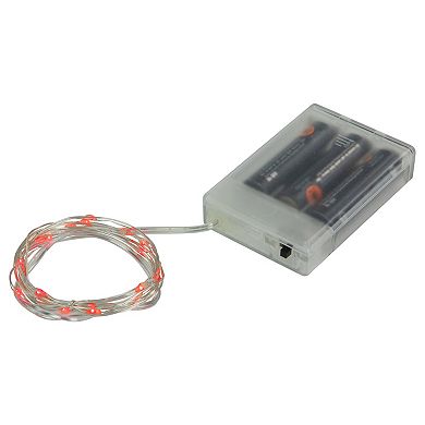 Northlight 20-Count Red LED Micro Fairy Christmas Lights