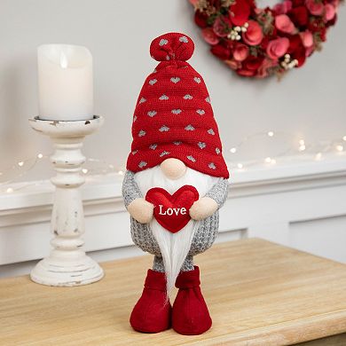 Northlight Plush "Love" Valentine's Day Gnome
