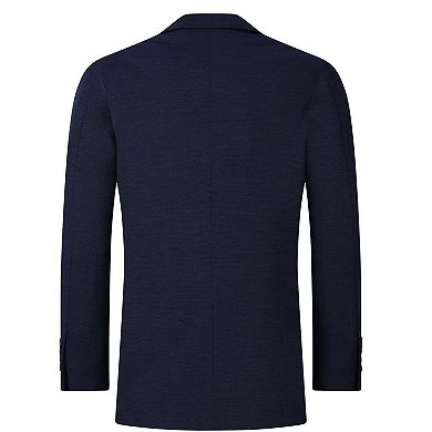 Tom Baine Men Performance Solid Knit Stretch Sport Coat